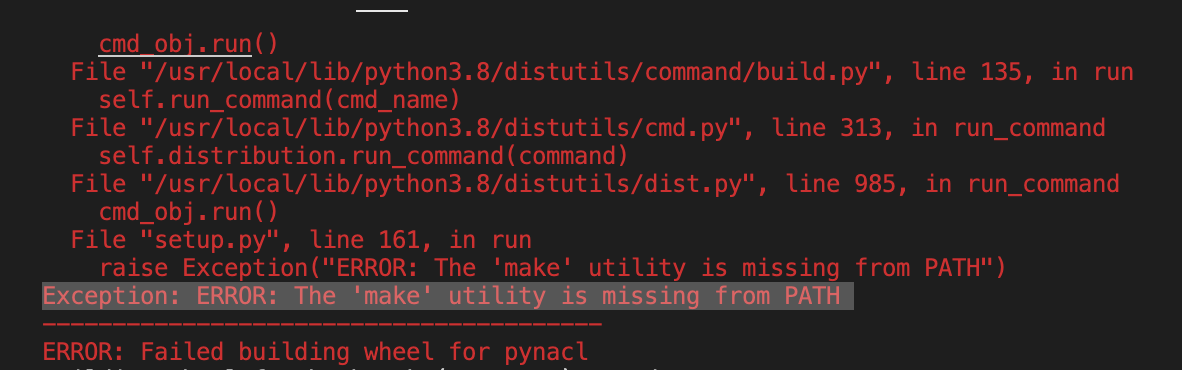 Common Issues with Installing pip Packages on Python3 Alpine Linux